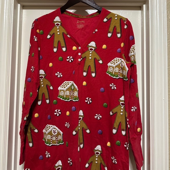 Nick & Nora Christmas Sleep Gown L - Picture 2 of 9